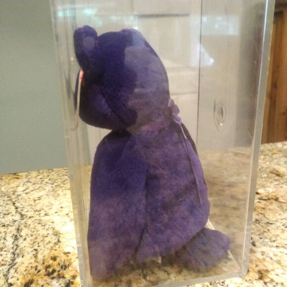 TY The Beanie Babies Collection -Diana Princess of Wales Memorial Fund Bear NWT - Picture 3 of 11